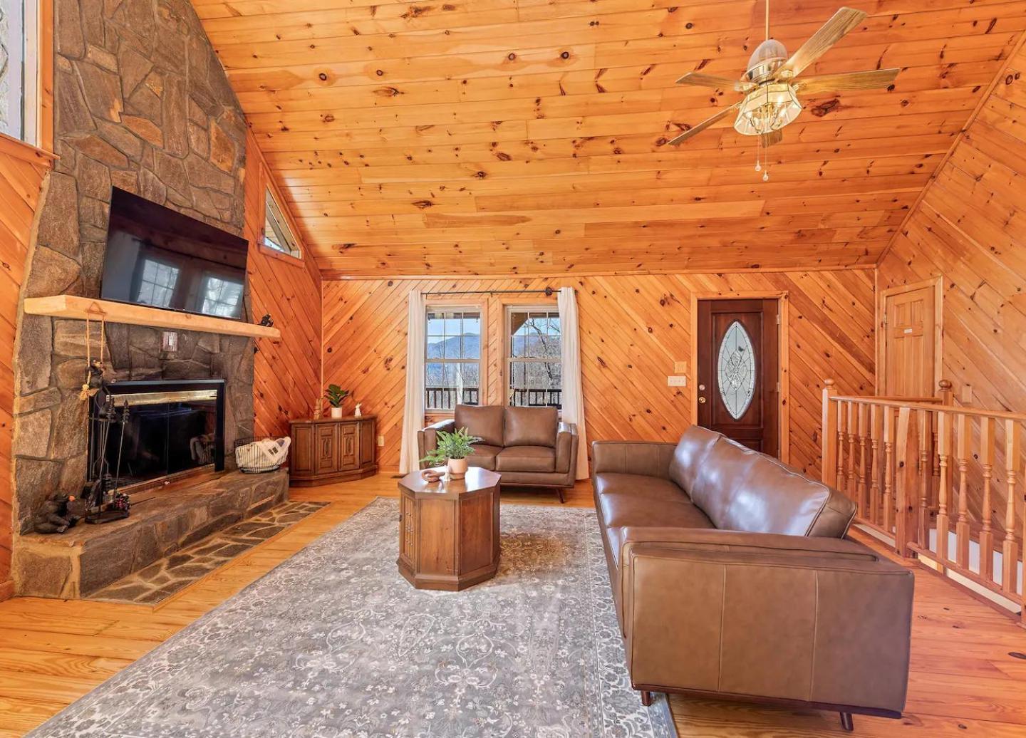 Maggie Valley Cabin With Beautiful Mountain Views, Hottub, Pet Friendly, Gameroom, Fireplace المظهر الخارجي الصورة